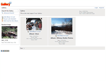 Tablet Screenshot of galleries.nmax.net
