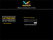 Tablet Screenshot of personalwebs.nmax.net